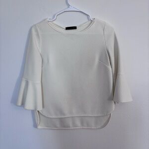 Zara Bell Sleeve Blouse Size Small
